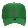 OTTO Cap 5 Panel High Crown Mesh Back Trucker Hat Thumbnail